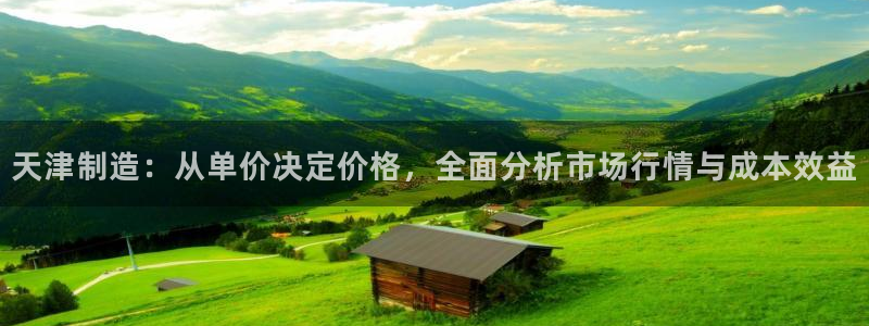天宏娱乐官网平台注册：天津制造：从单价决定价格，全面分析市场